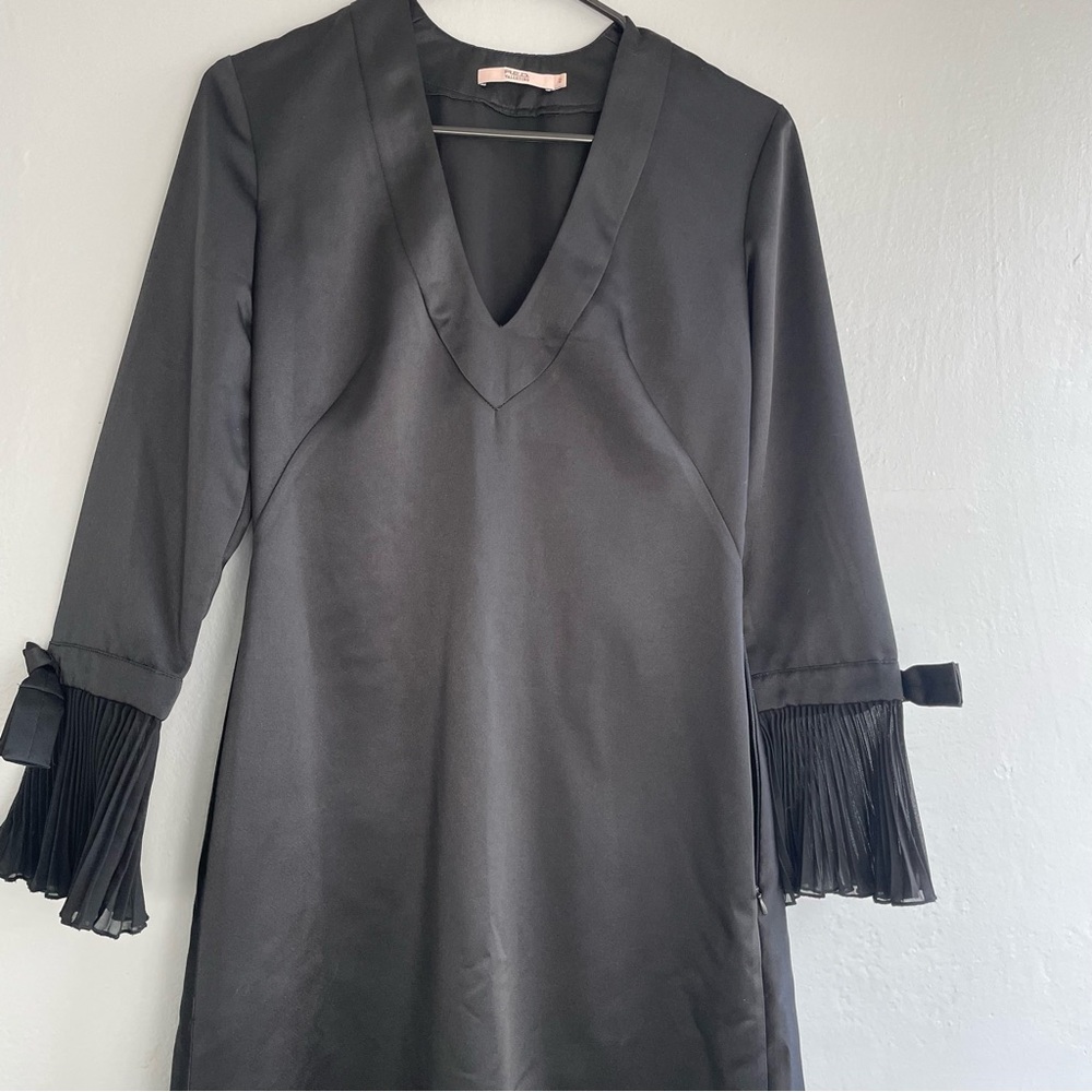 Silky Black Mini RED Valentino Dress